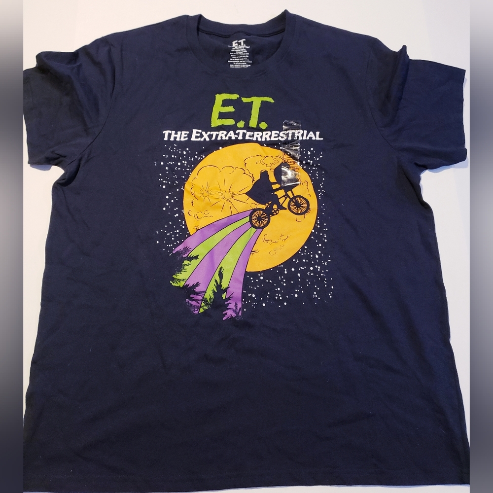 E.T Movie Graphic Tshirt Mens Size XL